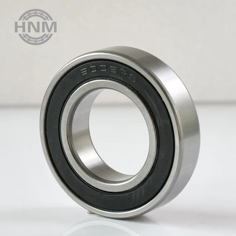 6006RS सील के साथ गहरी नाली बॉल बेयरिंग